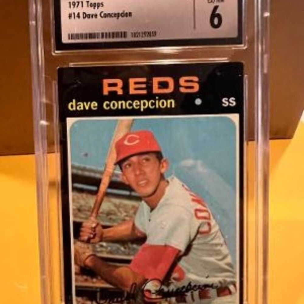 1971 Topps #14 Dave Concepcion CSG 6
